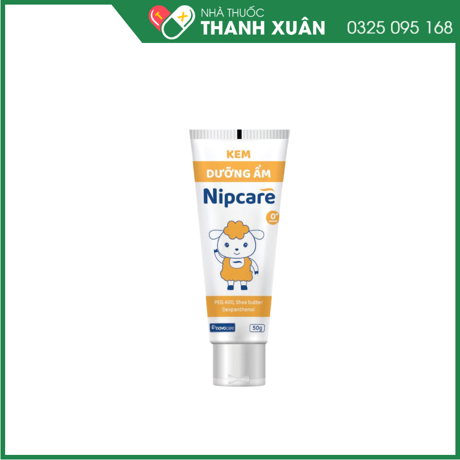 Kem dưỡng ẩm Nipcare giúp cấp ẩm, làm mềm, dịu da